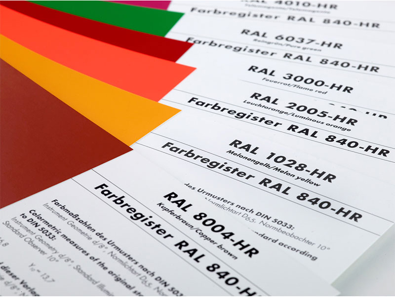 RAL840HR標準單頁