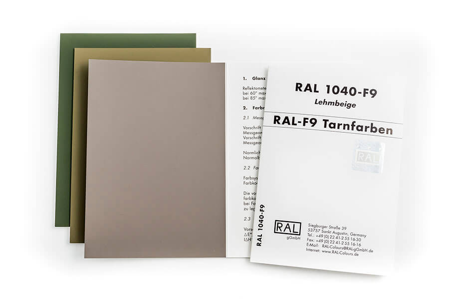 RAL(勞爾)色卡 F9