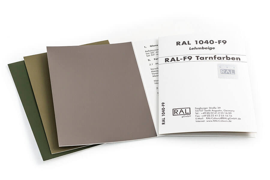 RAL(勞爾)色卡 F9